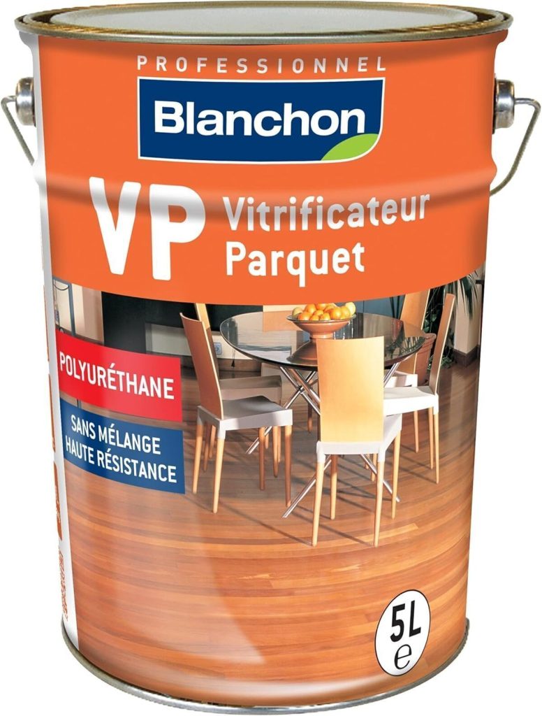 Test du vitrificateur parquet VP brillant Blanchon - 5 litres