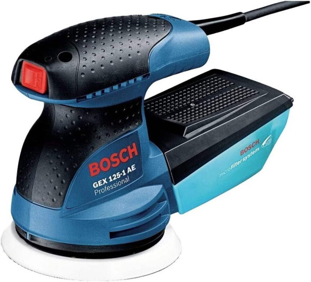 Test : efficacité de la ponceuse Bosch GEX 125-1 AE