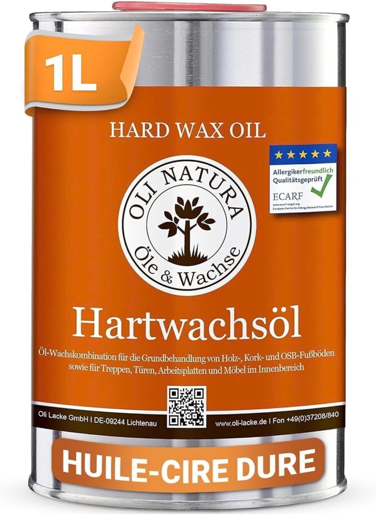 Test : huile-cire dure pour bois OLI-NATURA - protection naturelle et alimentaire