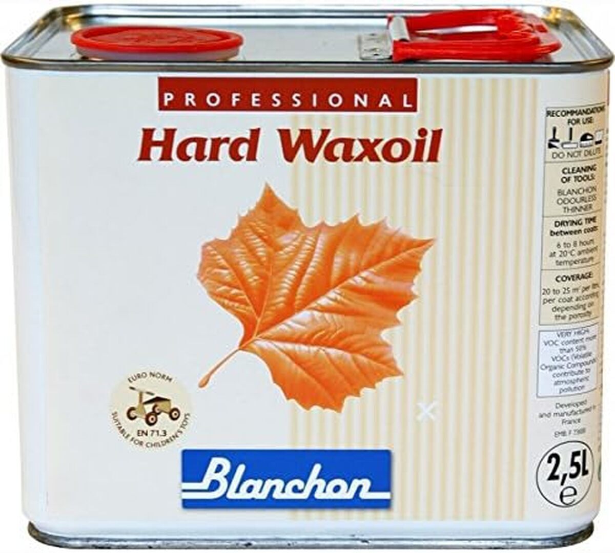 Test : huile cire noyer Blanchon 2, 5 litres
