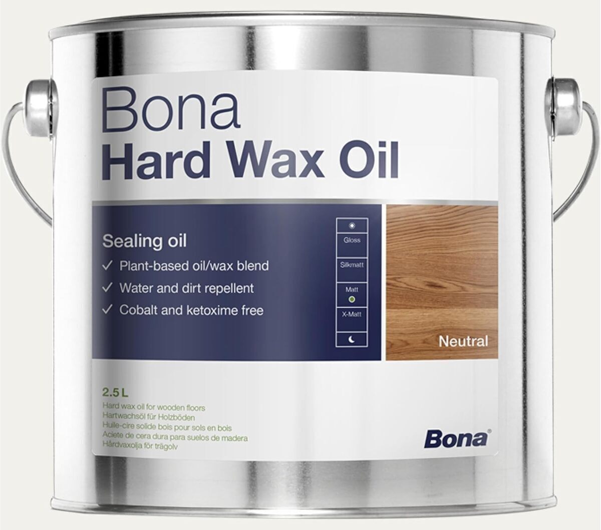 Test : huile de cire Bona extra mate pour parquet