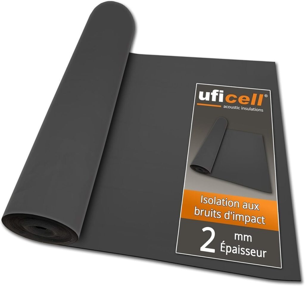 Test : isolation phonique uficell® Multisound pour sols