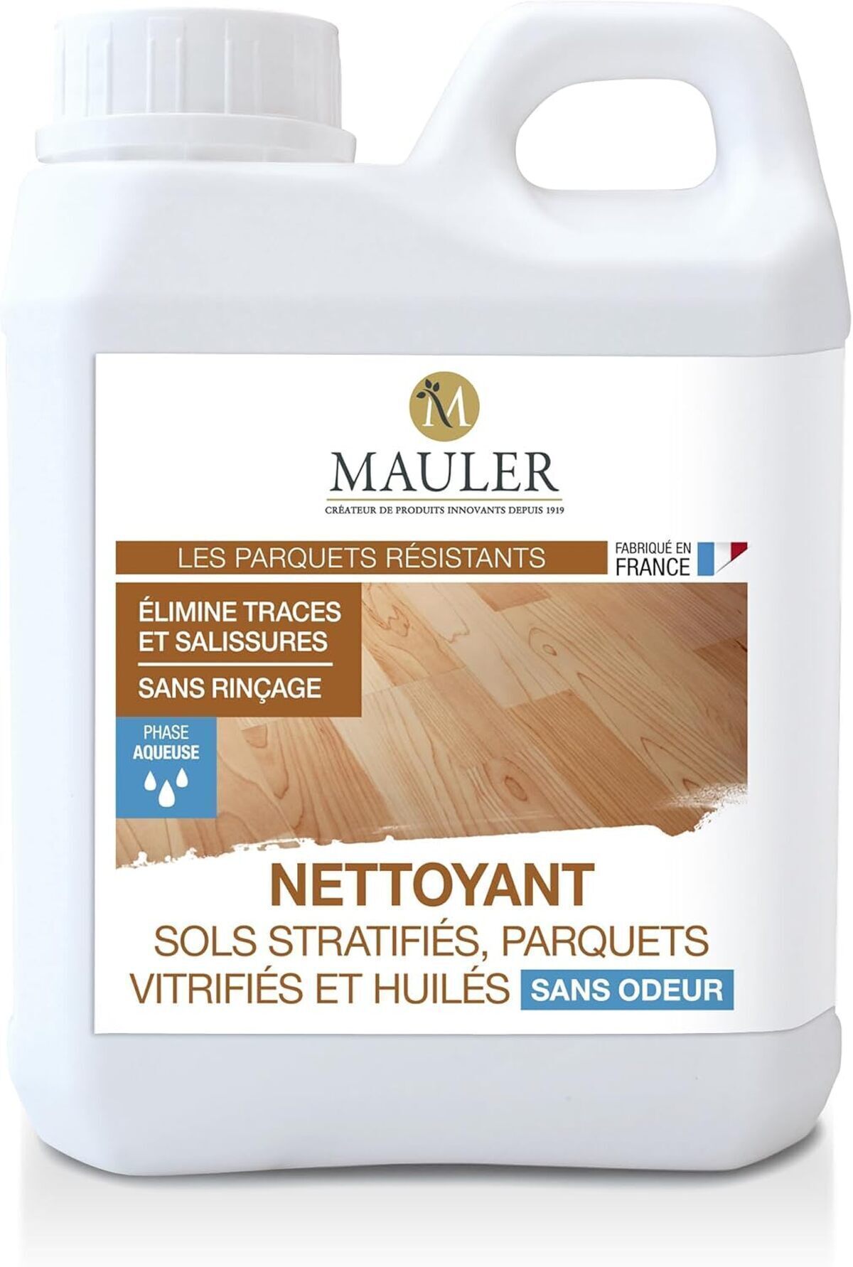 Test : nettoyant parquet vitrifié Mauler 5L