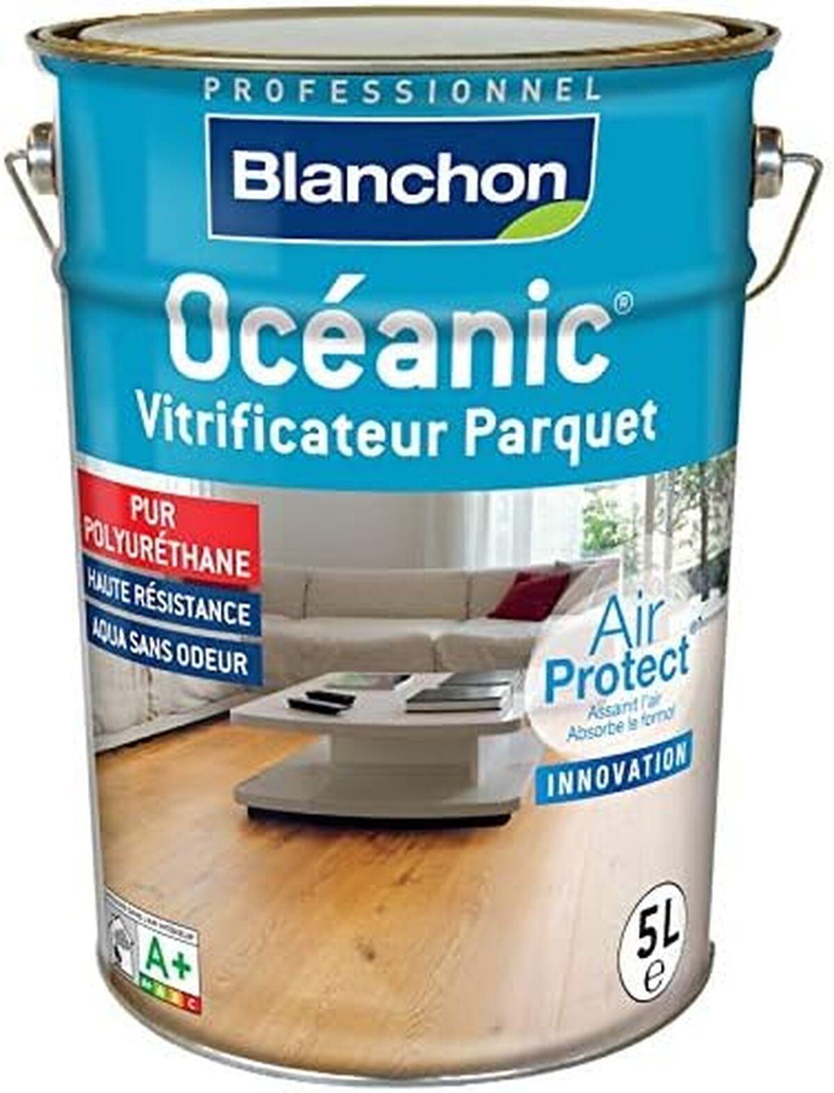 Test : océanic air protect chêne ciré 5 L de Blanchon